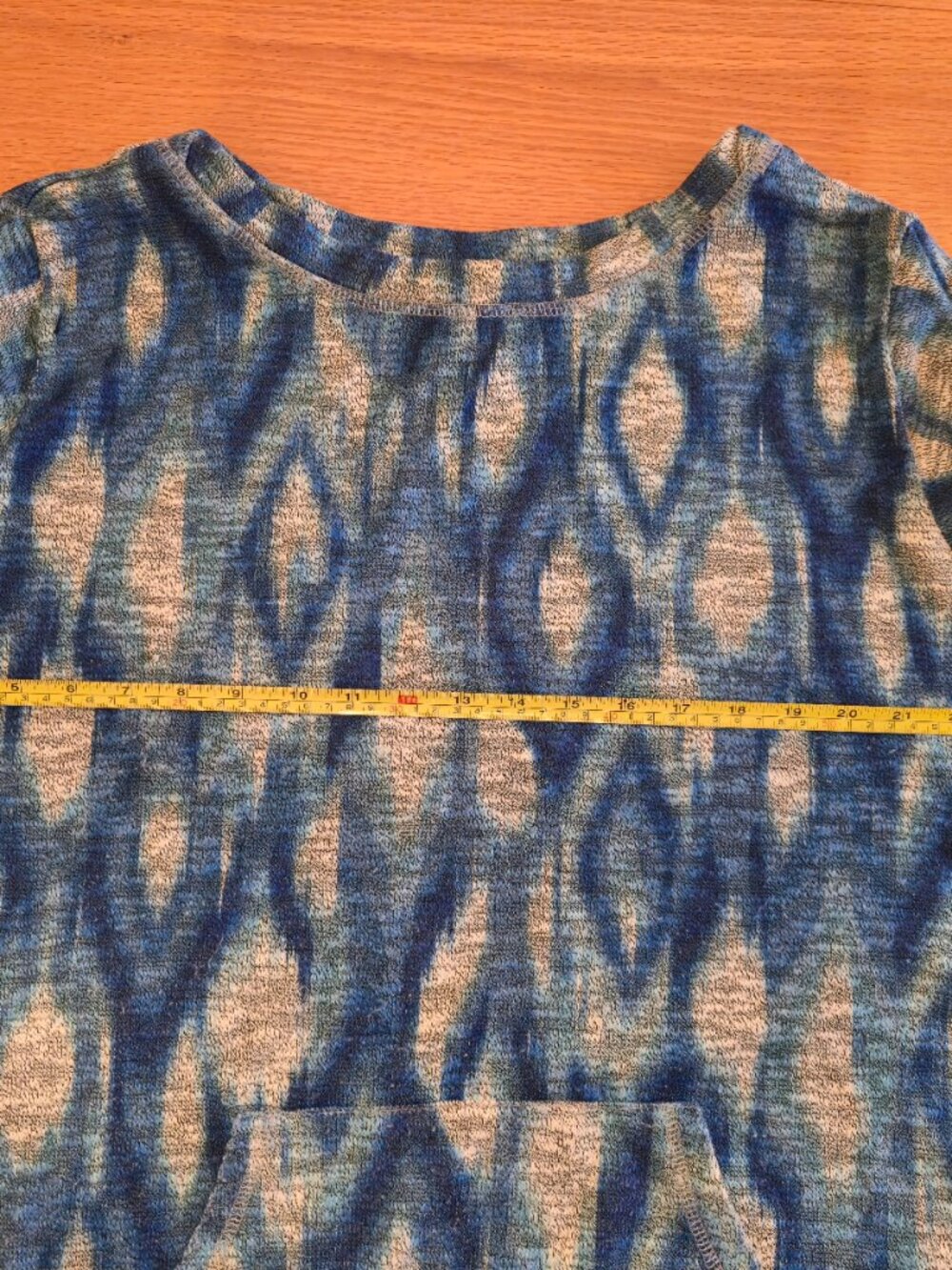 Ruby Rd ikat pattern tunic size 2X - Picture 7 of 8